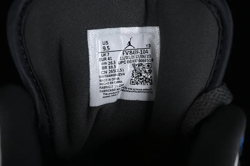 All categories Air Jordan Jordan series basketball shoes Air Jordan 1 Low G version pure original Air Jordan 1 Low "Flight Vintage" AJ1 Joe 1 old white and blue low-top cultural casual sneakers FV8439-104